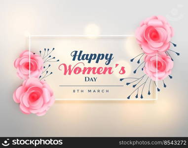 beautiful women’s day lovely rose background