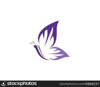 Beauty Butterfly Logo Template Vector. Beauty Butterfly Logo Template Vector icon design