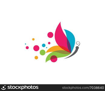 Beauty Butterfly Logo Template Vector icon design