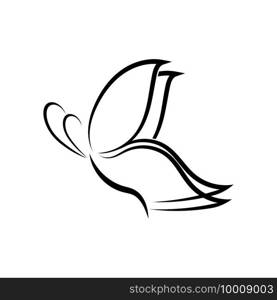 Beauty Butterfly Vector icon design