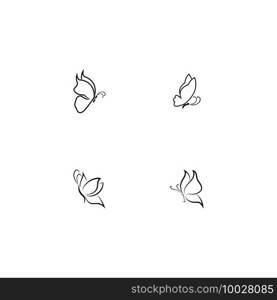 Beauty Butterfly Vector icon design