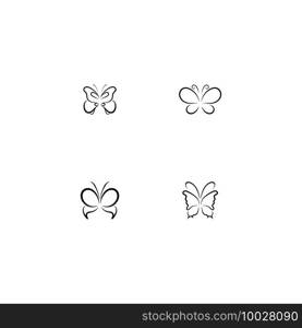 Beauty Butterfly Vector icon design