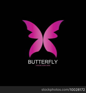 Beauty Butterfly Vector icon design