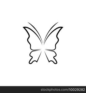 Beauty Butterfly Vector icon design