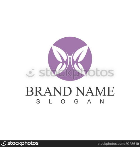 Beauty Butterfly Vector icon design