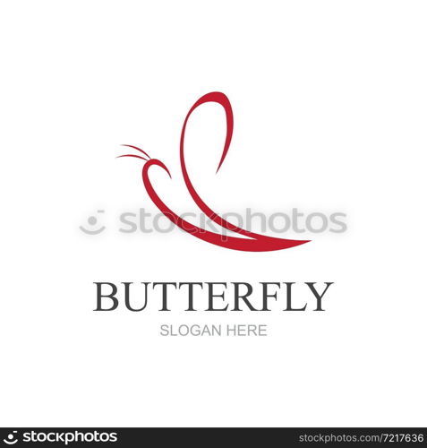 Beauty Butterfly Vector icon design