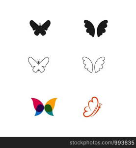 Beauty Butterfly Vector icon design