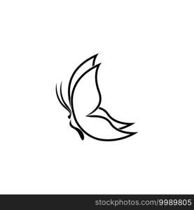 Beauty Butterfly Vector icon design