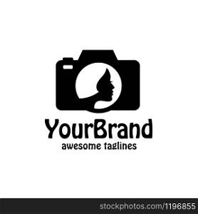 Beauty Camera Logo ,Beauty face selfie icon, mobile phone photo camera tool or smartphone app