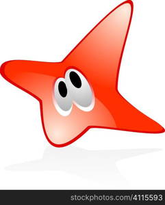 Beauty color star icon