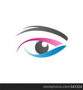 beauty eye logo symbol icon design vector illustration