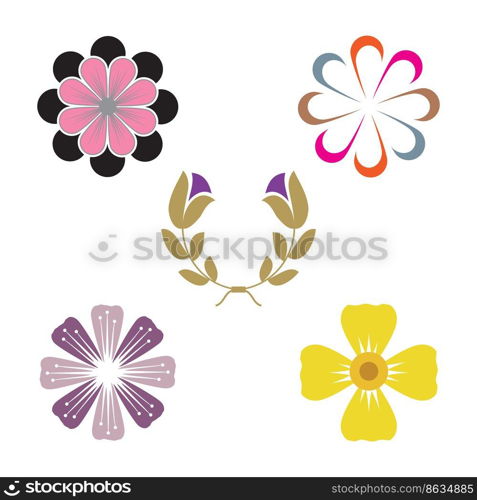 Beauty Florist Botanical Flower Vector Design