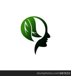 beauty leaf logo template