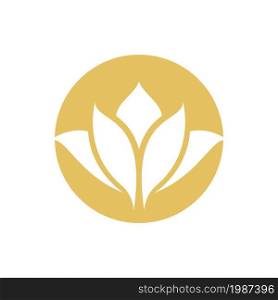 Beauty lotus logo images illustration design