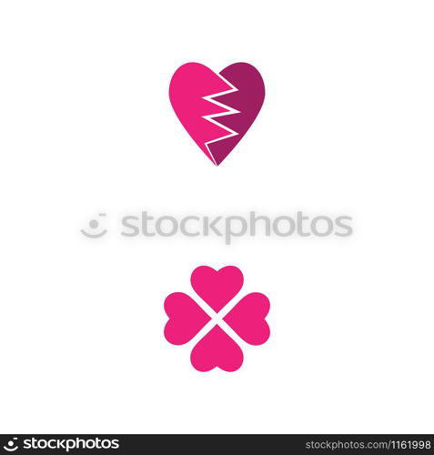 Beauty Love Vector icon illustration design Template