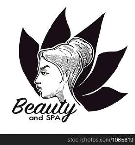 Beauty salon spa procedures making woman healthier and relaxed vector. Skin and body treatment, cosmetics and make up service to females. Beautiful ladies using natural remedies and facial creams. Beauty salon spa procedures making woman healthier and relaxed