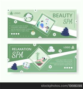 Beauty Spa and Yoga Banner Editable of Square Background Suitable for Social media, Feed, Card, Greetings, Print and Web Internet Ads
