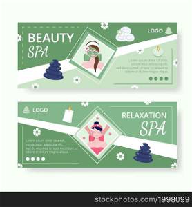 Beauty Spa and Yoga Banner Editable of Square Background Suitable for Social media, Feed, Card, Greetings, Print and Web Internet Ads
