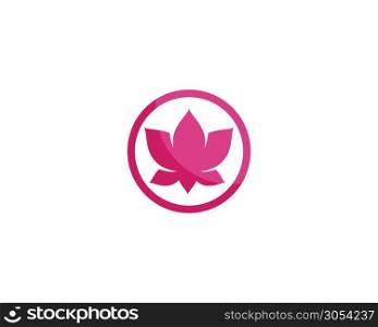 Beauty Vector Lotus flowers logo Template