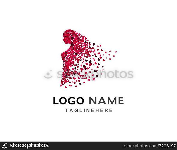 Beauty Women logo vector template