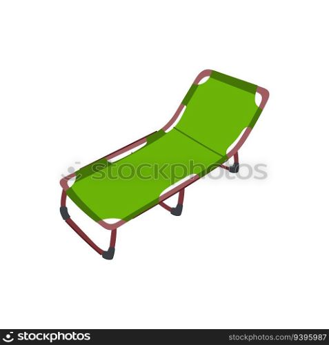 bed c&ing cot cartoon. cloth collapsible, c&fabric, nobody object bed c&ing cot sign. isolated symbol vector illustration. bed c&ing cot cartoon vector illustration