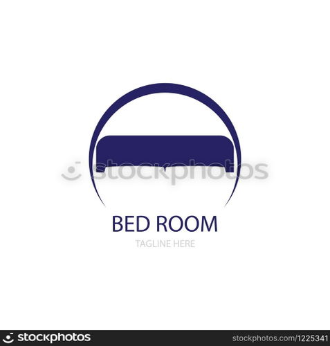 bed logo vector