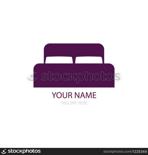 bed logo vector