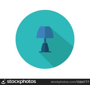 bedside lamp icon