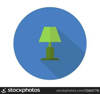 bedside lamp icon