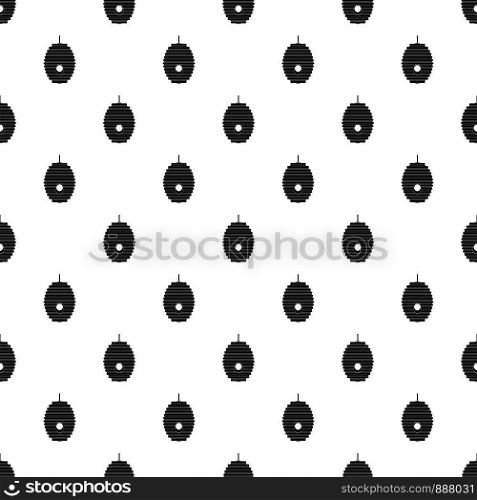 Bee hive tree pattern seamless vector repeat geometric for any web design. Bee hive tree pattern seamless vector