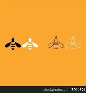 Bee icon .