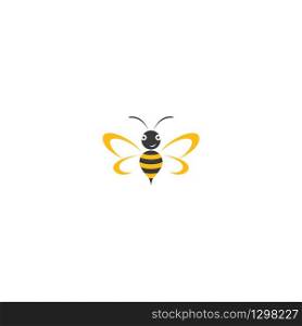 Bee Logo illustration vector design