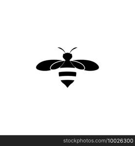 Bee Logo Template vector icon illustration design