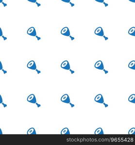 Beef icon pattern seamless white background Vector Image