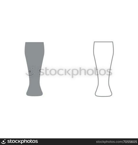 Beer glass icon .