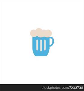 beer icon flat vector logo design trendy illustration signage symbol graphic simple
