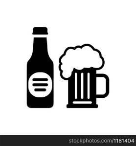 Beer icon trendy