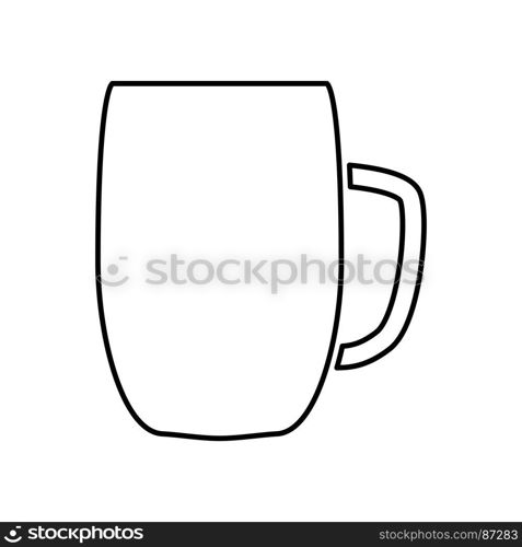 Beer mug icon .