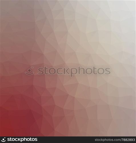 Beige abstract low-poly paper background. Vector eps with transparency.