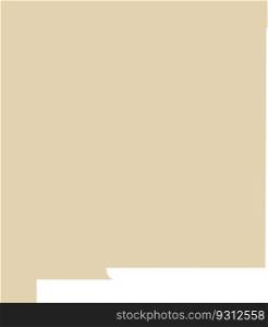 BEIGE CMYK color map of NEW MEXICO, USA