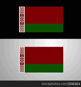 Belarus Flag banner design