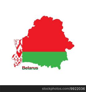 Belarus map icon,vector illustration symbol design