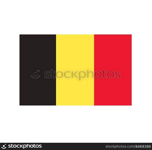 Belgium flag. vector illustration eps10