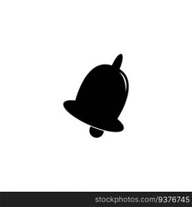  bell black logo icon design vector illustration