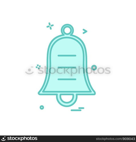 Bell icon design vector