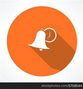 Bell icon. Flat modern style vector illustration