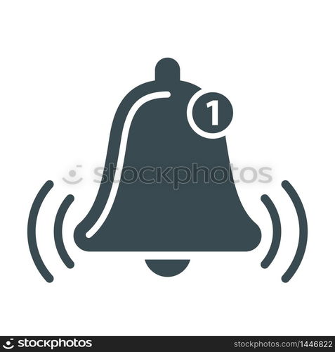 Bell icon vector design templates isolated on white background