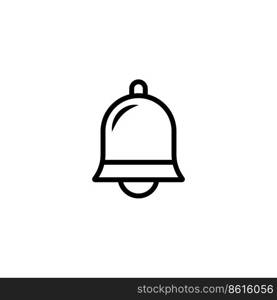 bell icon vector illustration logo design