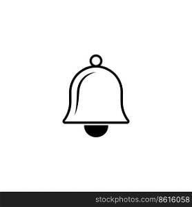 bell icon vector illustration logo design