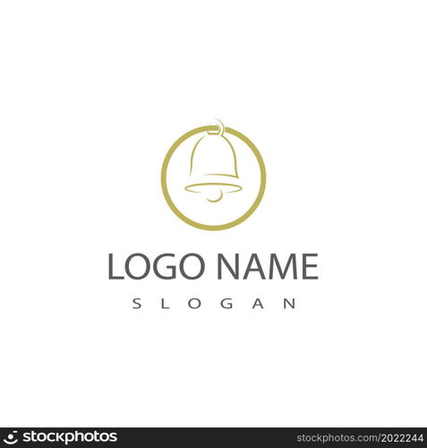 Bell Logo Template vector symbol illustration design